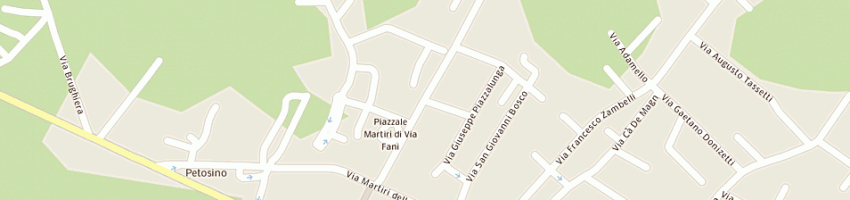 Mappa della impresa asilo infantile sebastiano gorra a SORISOLE
