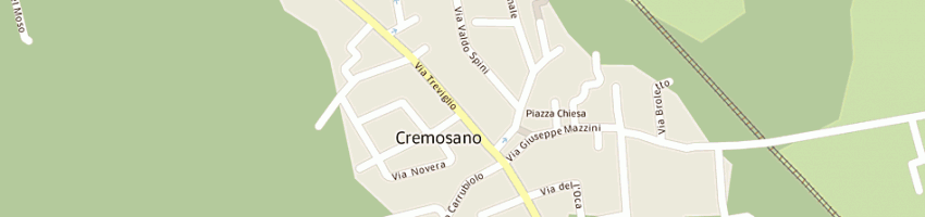 Mappa della impresa trattoria black moon a CREMOSANO