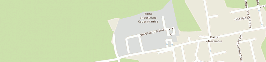 Mappa della impresa bioninfea srl a CAPERGNANICA