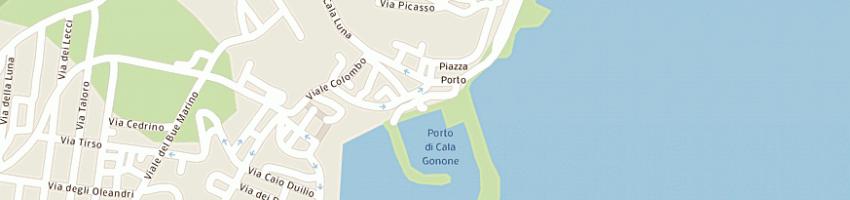 Mappa della impresa cala gonone charter di gaetano mura e c snc a DORGALI
