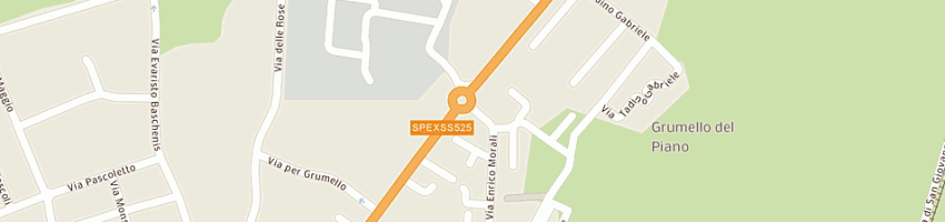 Mappa della impresa agazzi silvano a BERGAMO