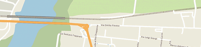 Mappa della impresa paolo poggi a PIACENZA