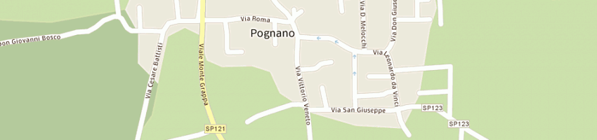 Mappa della impresa sala fabio a POGNANO