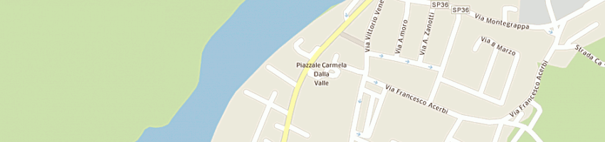 Mappa della impresa rizzi renato a PONTE DELL OLIO