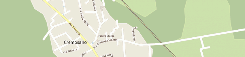 Mappa della impresa vanazzi di vanazzi rosa e c snc a CREMOSANO