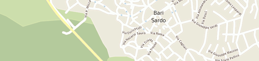 Mappa della impresa mako' di strippoli maria a BARI
