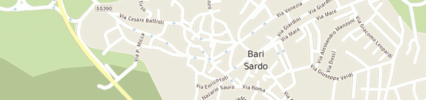 Mappa della impresa loi simonetta a BARI SARDO