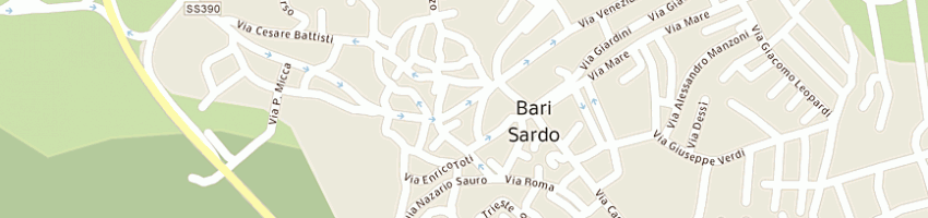 Mappa della impresa macelleria di romano angelo nicola a BARI