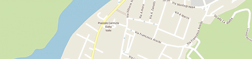 Mappa della impresa casa in (snc) a PONTE DELL OLIO