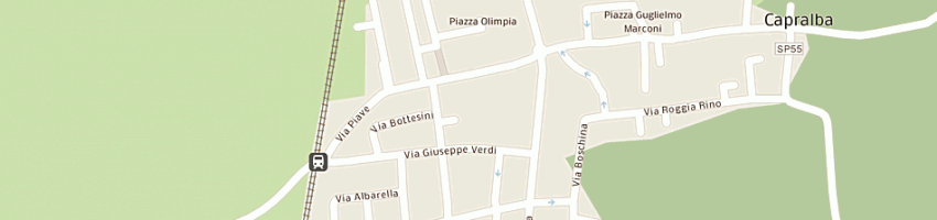 Mappa della impresa martellosio luigi a CAPRALBA