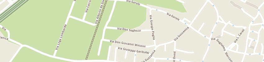 Mappa della impresa fasolini a STEZZANO