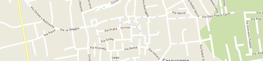 Mappa della impresa campagna nicola a CARAVAGGIO