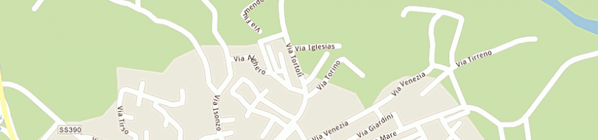 Mappa della impresa puddu nandino a BARI SARDO