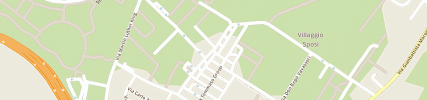 Mappa della impresa sheila sas di giuseppe casu e c a BERGAMO