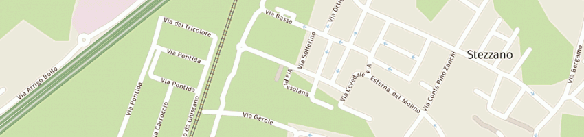 Mappa della impresa sr di simone rota e c sas a STEZZANO