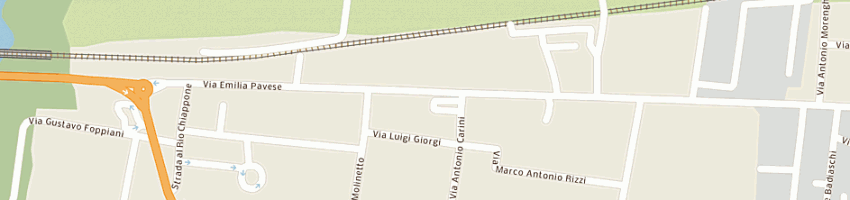 Mappa della impresa biggi gian luigi a PIACENZA