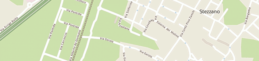 Mappa della impresa peterlin fausto a STEZZANO