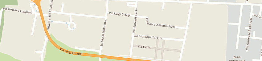 Mappa della impresa rivoli angelo a PIACENZA