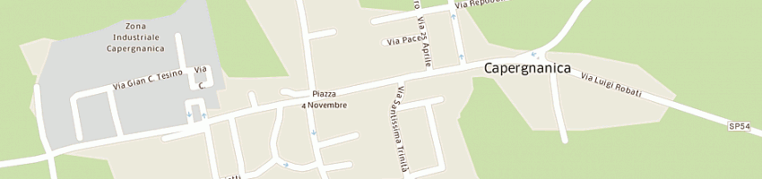 Mappa della impresa giuliana a CAPERGNANICA