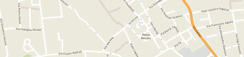 Mappa della impresa minerva unitour srl a CASALPUSTERLENGO