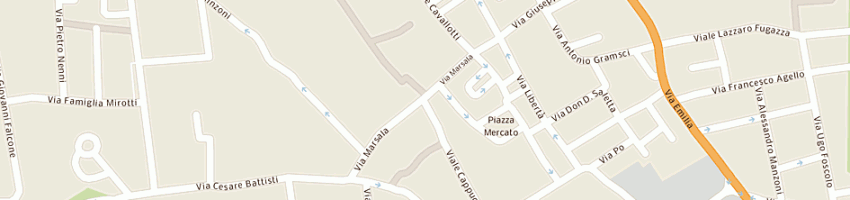 Mappa della impresa nuovo centro stampa di fadigati luca a CASALPUSTERLENGO