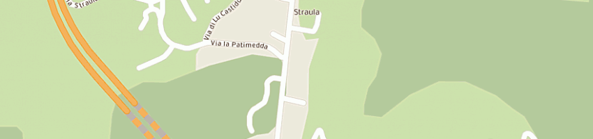 Mappa della impresa autolinee s teodoro snc di giagheddu e sanna a SAN TEODORO