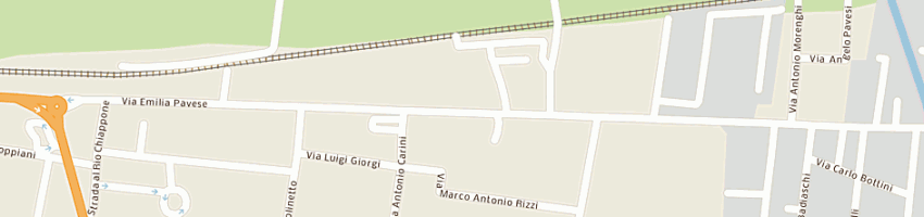Mappa della impresa raggi giancarlo e zanelli giuseppina a PIACENZA