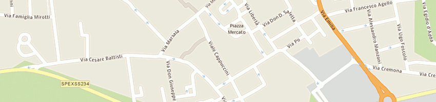 Mappa della impresa tedesi giovanni a CASALPUSTERLENGO