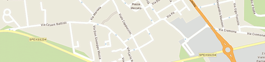 Mappa della impresa autoscuola diaz a CASALPUSTERLENGO