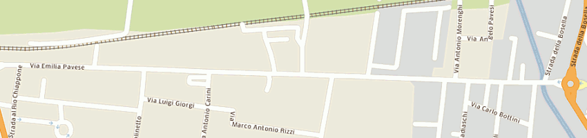 Mappa della impresa lo spazzacamino sas a PIACENZA