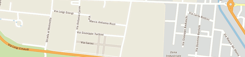 Mappa della impresa verni claudio a PIACENZA