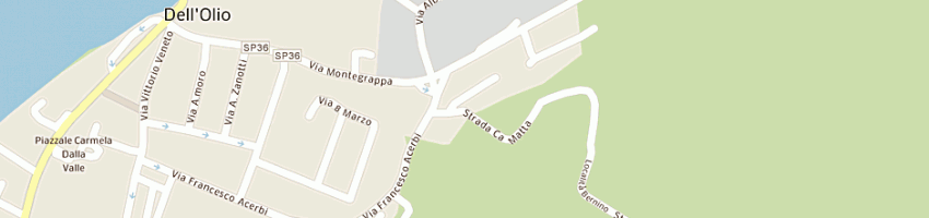 Mappa della impresa chiesa bruno a PONTE DELL OLIO