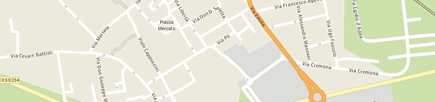 Mappa della impresa loris srl unipersonale a LODI
