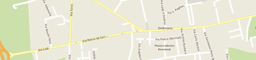 Mappa della impresa bar combattenti a CREMA
