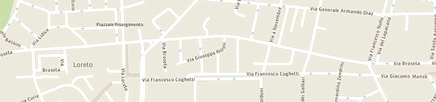 Mappa della impresa vozzo paolo a BERGAMO