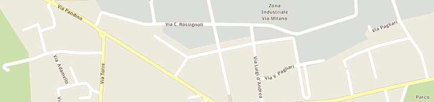 Mappa della impresa cileo giovanni a CREMA