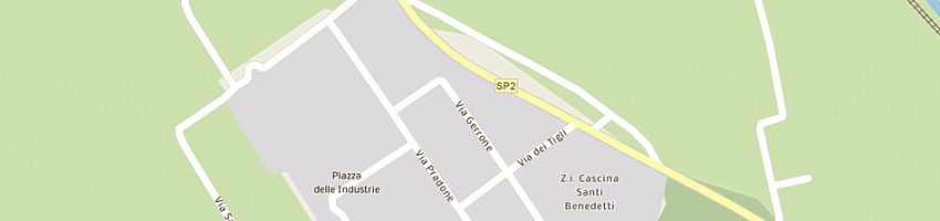 Mappa della impresa prina e grazioli snc a CREMOSANO