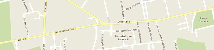 Mappa della impresa bernardi anna maria a CREMA