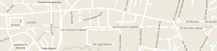 Mappa della impresa vegini maurizio a BERGAMO
