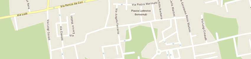 Mappa della impresa poloni gian alberto a CREMA