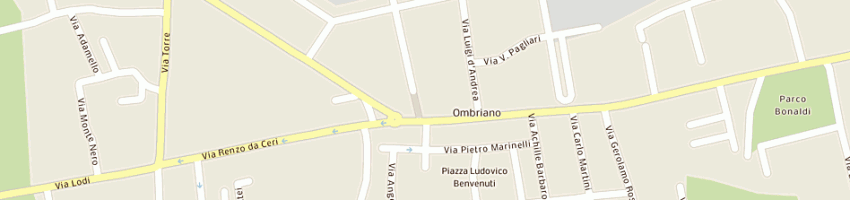 Mappa della impresa valtolina silvana a CREMA