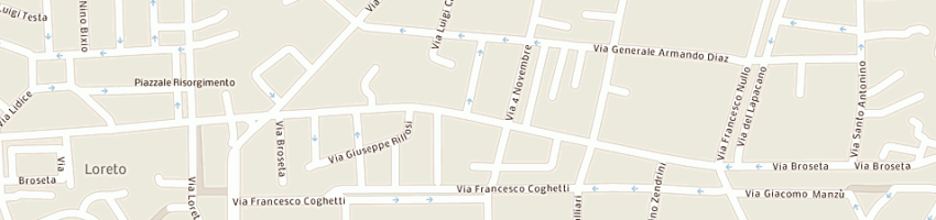 Mappa della impresa poste italiane spa a BERGAMO