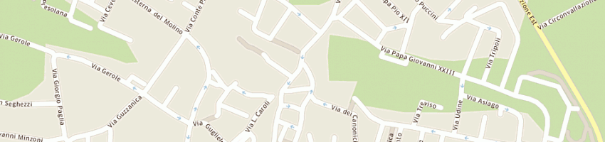 Mappa della impresa caffe' trattoria al santuario di cisotto attilio e c sas a STEZZANO