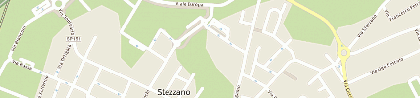 Mappa della impresa municipio a STEZZANO