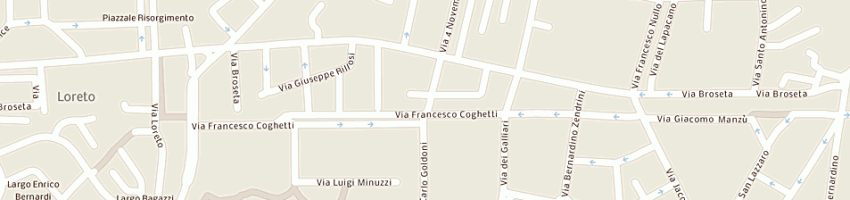Mappa della impresa rigamonti alberto a BERGAMO