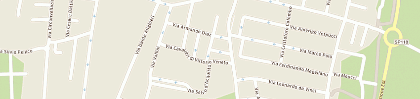Mappa della impresa rota monica a STEZZANO