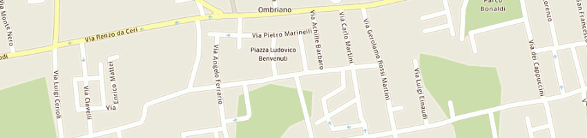 Mappa della impresa nigroni giuseppe a CREMA