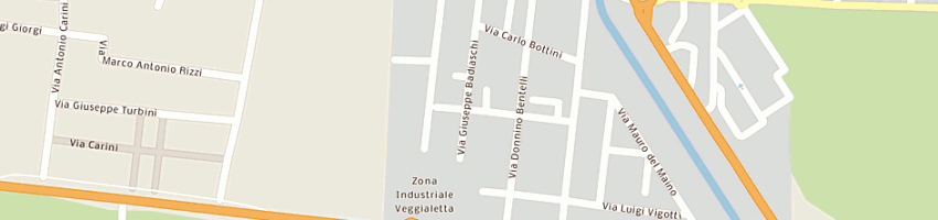 Mappa della impresa flli forelli sas a PIACENZA