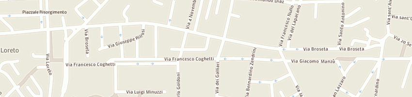 Mappa della impresa castelli giovanni a BERGAMO
