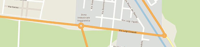 Mappa della impresa scaravella flli srl a PIACENZA